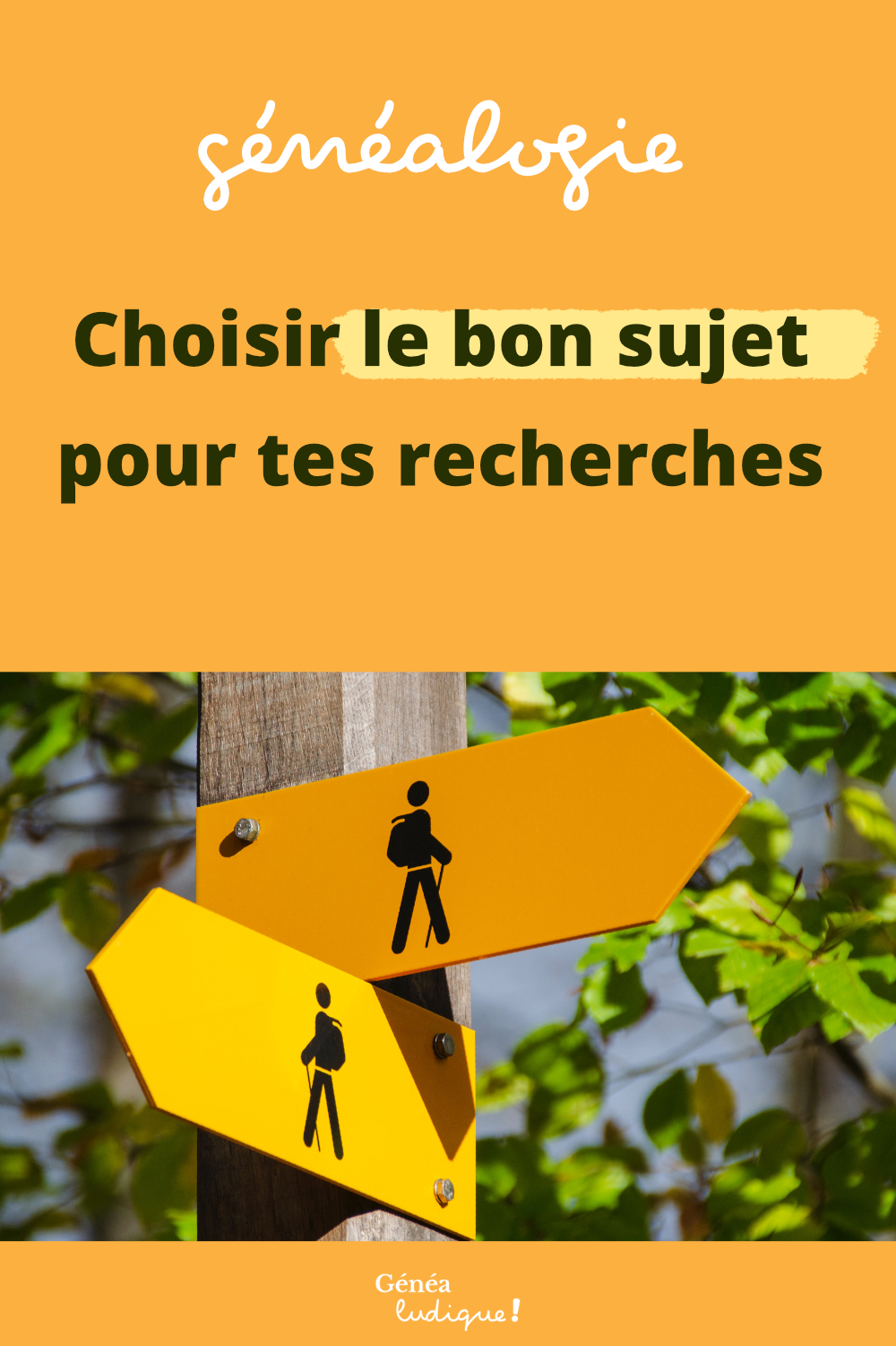 Choisir le bon sujet pour tes recherches généalogiques